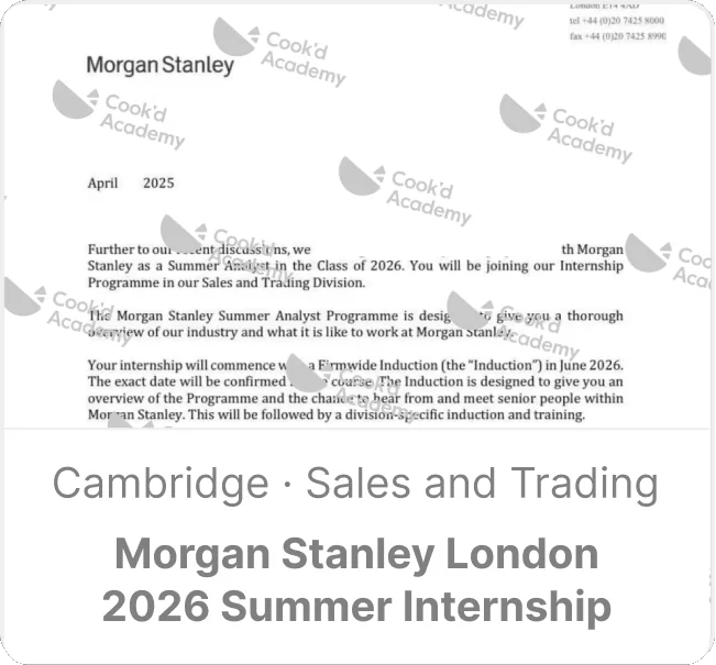 Offer letter