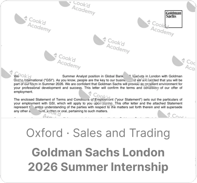 Offer letter